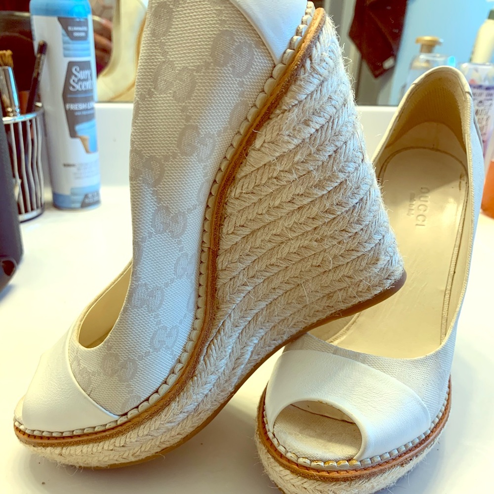 Gucci wedges shoes